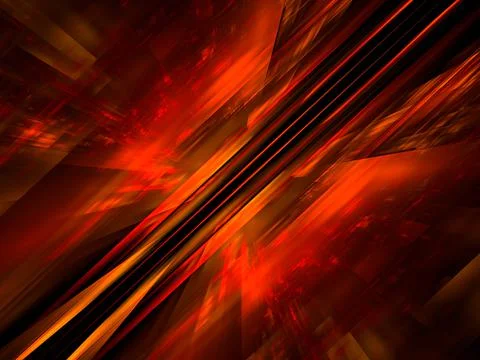 Dark red background with perspective effect and diagonal tilt - 3d illustration Stock Illustration