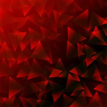 Dark red background with triangles Stock Illustration