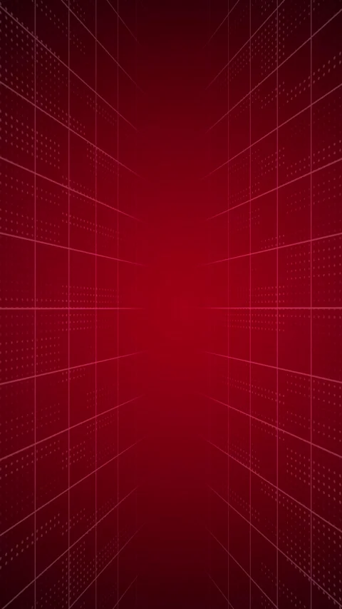 Dark Red Background Video Effect with Grid Footage Video stock 316068855