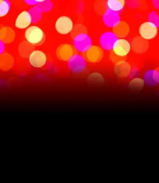 Dark Red bokeh Background, With Gradient Foto stock