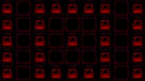 Dark Red Box Pattern VJ Loops Video stock 74355764