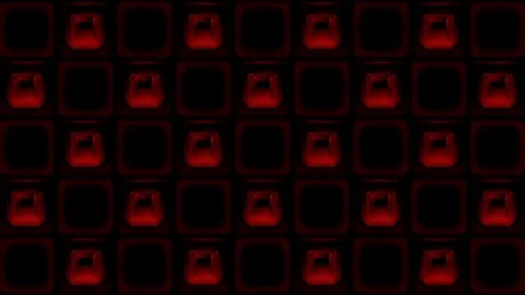 Dark Red Box Pattern VJ Loops Stock Footage 74355781