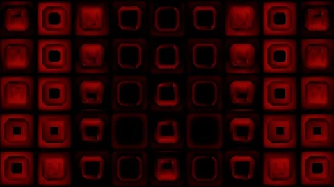 Dark Red Box Pattern VJ Loops Stock-Footage 74356254