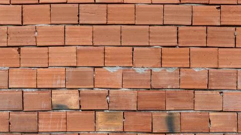 Dark Red Brick wall background and texture Stock Photos