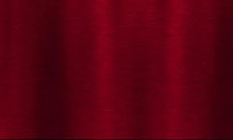 Dark red brushed metal texture. Abstract crimson steel background with hori.. Stock Illustration