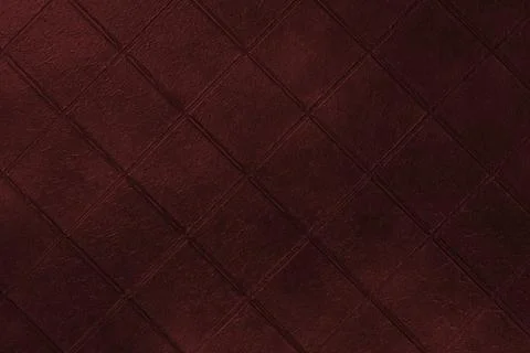 Dark red ceramic tile texture, background. Square diagonal geometric patter.. Stock Photos