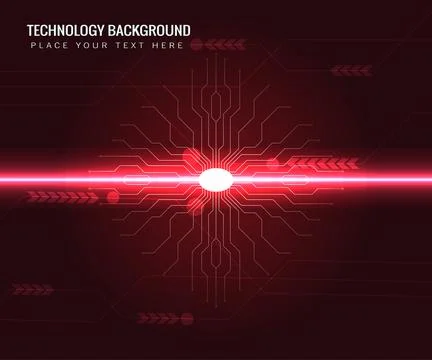 Dark red color Light Abstract Technology background for computer graphic 스톡 일러스트