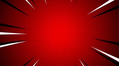 Dark Red Comic Pop Art Background Stock Footage 318257651