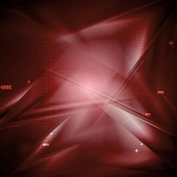 Dark red concept technical background Illustrazione stock