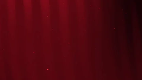Dark red curtains and dust particles in light 库存影片 334388685
