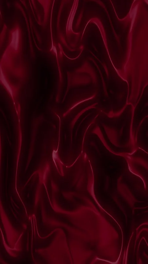 Dark red fabric drapes elegantly Видео 296711624