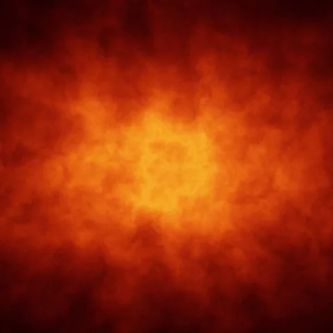 Dark red fire flame animation square resolution background Stock Footage 341430923