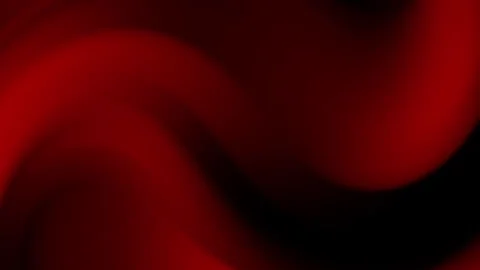 Dark red flowing curves blend into black creating abstract art. Stock Footage 316110697