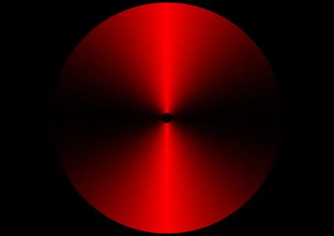 Dark red glossy gradient circle abstract futuristic background 스톡 일러스트