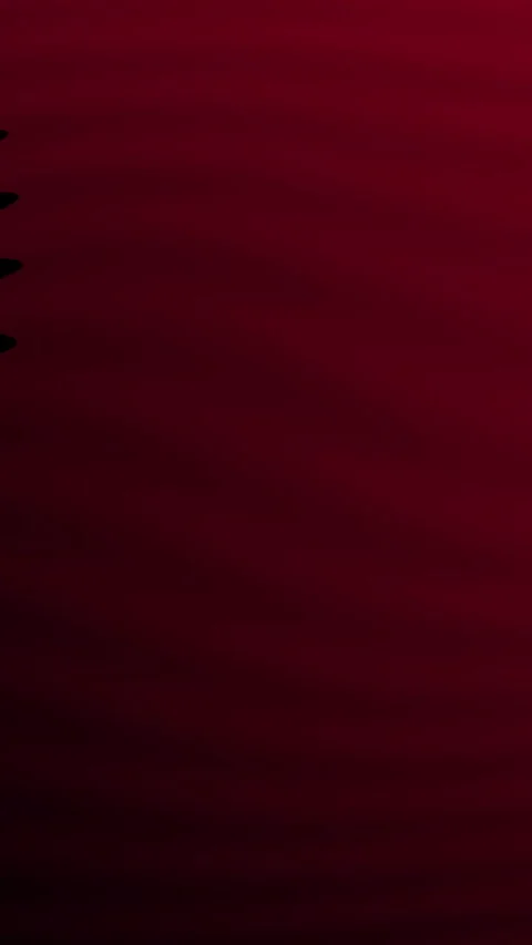 Dark Red Gradient Animation Wavy Strike Pattern Smooth Organic Flows Vertical Stock Footage 310348583