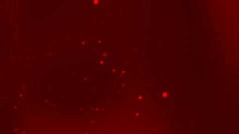 Dark red gradient bokeh lights against a textured crimson backdrop Stock Footage 320297455