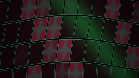 Dark red green checkered fabric texture. Stock Footage 340013577