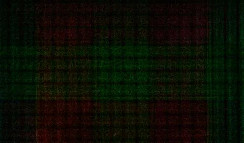 Dark red green gray textured quadratic shapes illustration background concept Stock Illustration