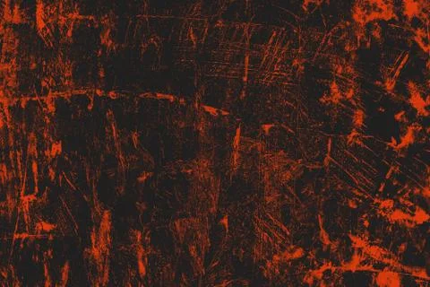 Dark red grunge background. Texture of old paint. Stock Photos