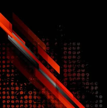Dark red grunge tech vector background Dark red grunge tech abstract backg... Stockfoto's