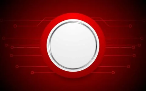 Dark red hi-tech background with circuit board Dark red hi-tech background... Stock Photos