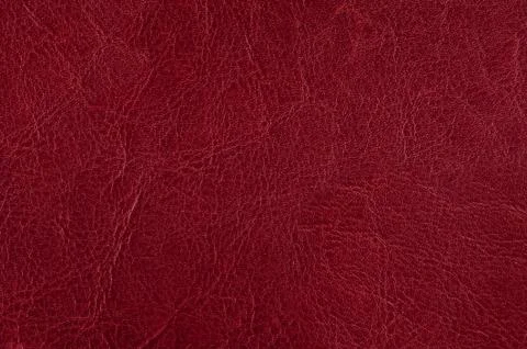 Dark red leather texture Stock Photos