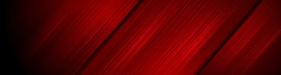 Dark red lines abstract tech futuristic background Illustrazione stock