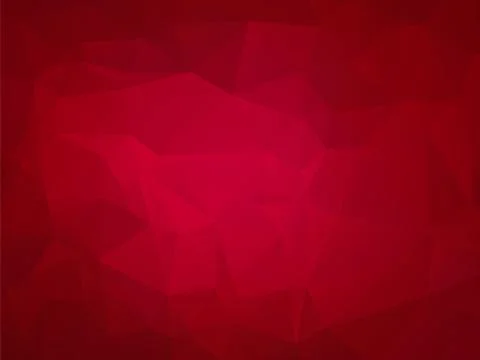 Dark red low poly background Illustrazione stock