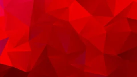 Dark Red Low Poly BG for Banner Stock Illustration