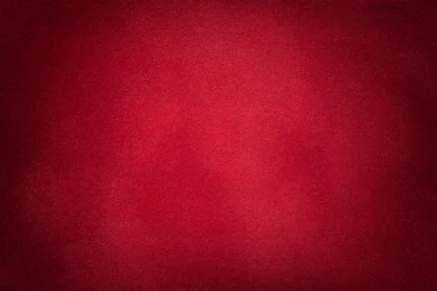 Dark red matte background of suede fabric, closeup. Foto stock