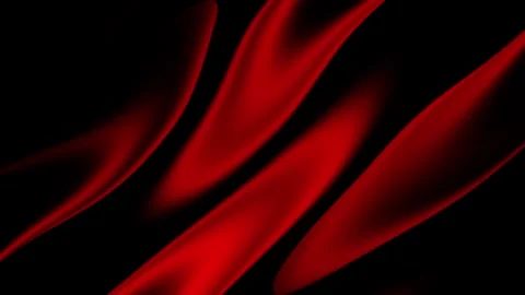 Dark red metallic liquid waves motion background with glossy highlights, seamles Stock Footage 339263868