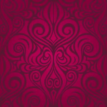 Dark Red pattern design Background Stock Illustration