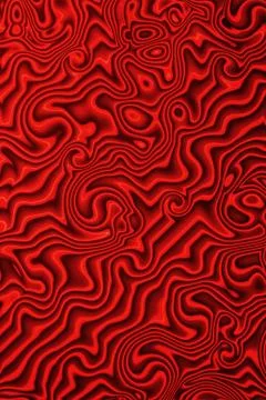 Dark red patterns and designs on solid sheet of wallpaper Stock Illustration