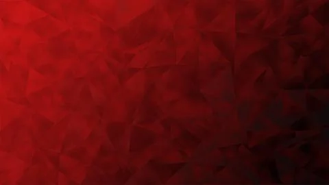 Dark red polygonal illustration containing small triangles Illustrazione stock