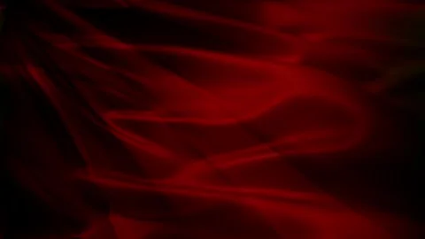 Dark red satin fabric waves background with glossy folds, abstract seamless loop Stock-Footage 341376642