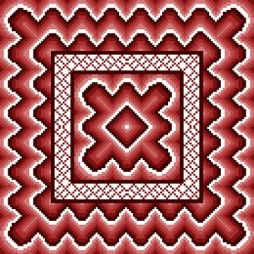 Dark red seamless pattern Stock Illustration