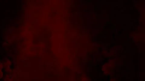 Dark red smoke or clouds halloween backdrop - abstract 3D illustration Stock Illustration