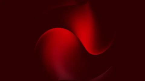 Dark red smoky blur waves abstract background loop 動画素材 339096980