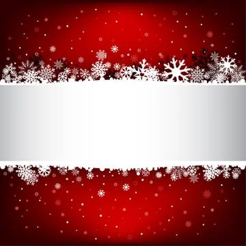 Dark red snow mesh background with textarea Stock Illustration