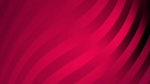 Dark red surface with diagonal curved stripes of lighter red design. digital art Stock Footage 317728660