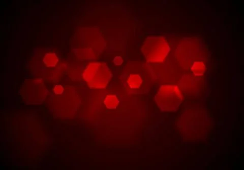 Dark red tech geometric background Dark red tech geometric background with... Foto stock