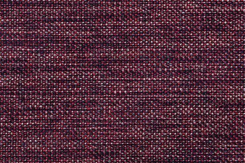 Dark red textile background with checkered pattern. Structure of fabric macro Stock Photos