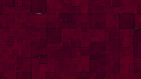 Dark red textured background features overlapping rectangular shapes. Video stock 293666156