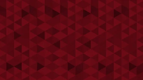 Dark Red Triangle loop shimmer 4K Stock Footage 255674733