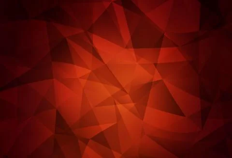 Dark Red vector abstract mosaic pattern. Illustrazione stock