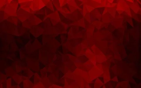 Dark Red vector abstract mosaic backdrop. Stock Illustration