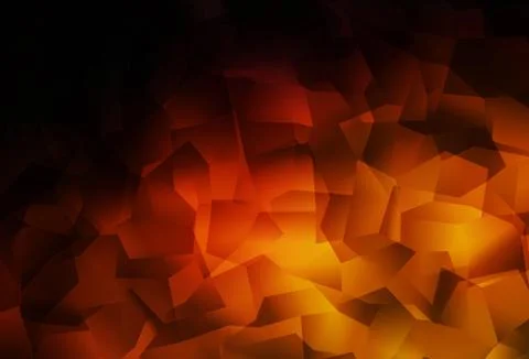 Dark Red vector abstract mosaic pattern. Stock Illustration