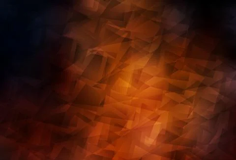 Dark Red vector abstract mosaic pattern. Stock Illustration