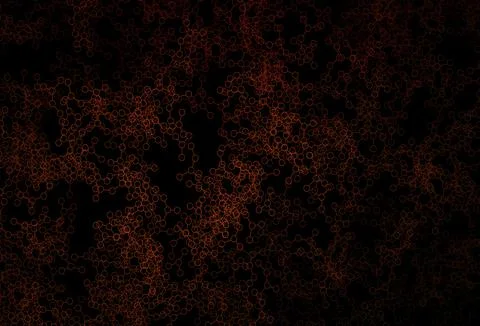 Dark Red vector backdrop with artificial intelligence data. Stock Illustration