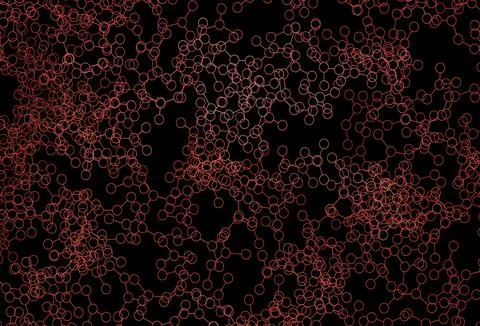 Dark Red vector backdrop with artificial intelligence data. イラスト素材